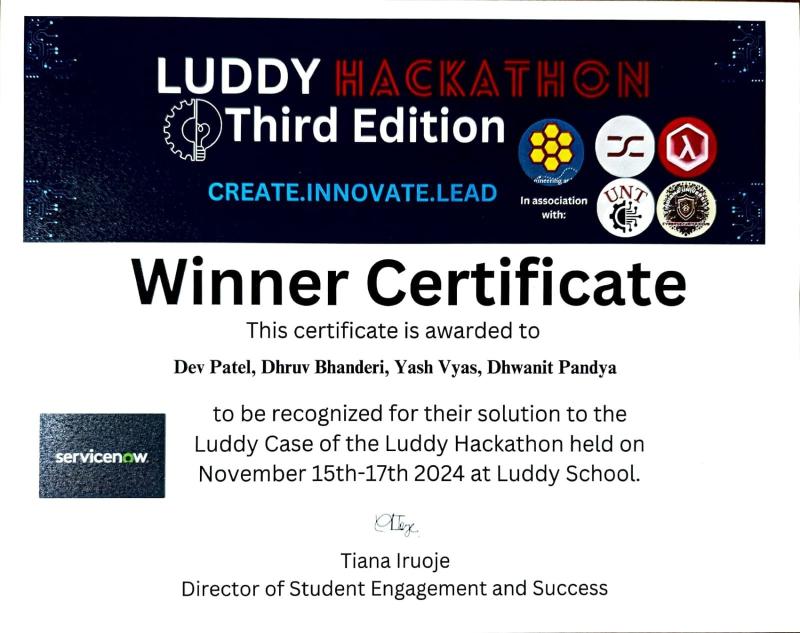 Hackathon Winner